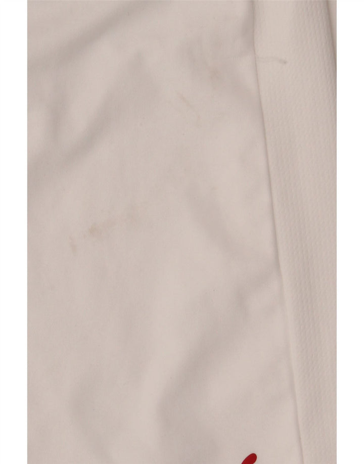 PUMA Mens Sport Shorts Medium White Polyester
