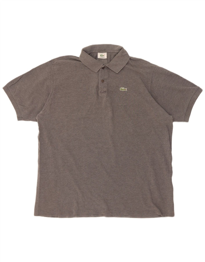 Lacoste Mens Polo Shirt Size 7 2XL Grey