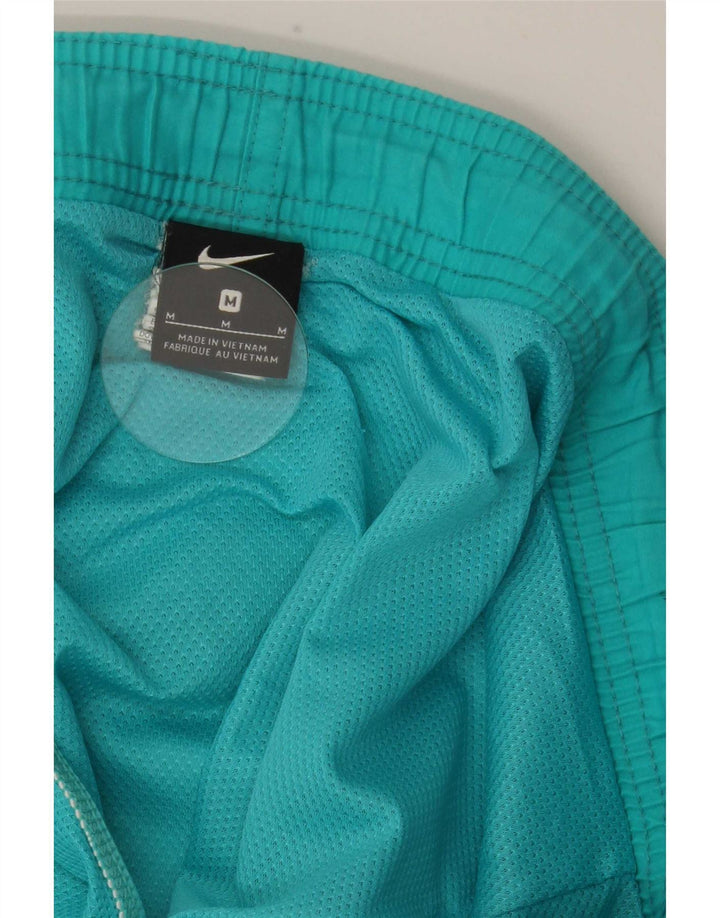 Nike Mens Graphic Swimming Shorts Medium Blue Polyester