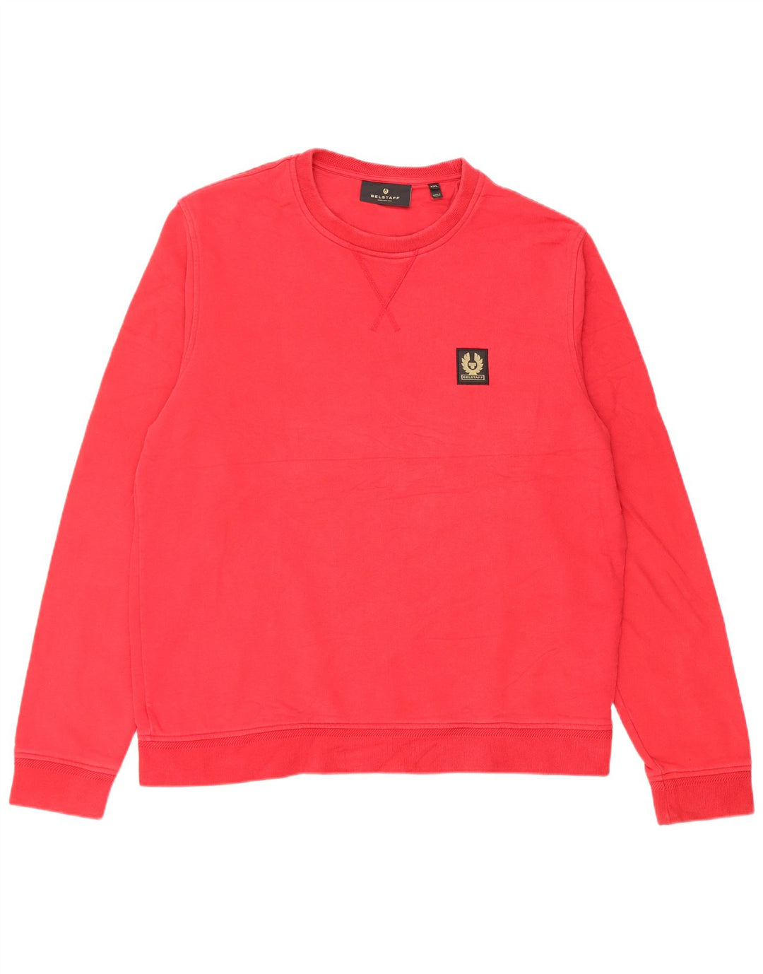 Belstaff Mens Sweatshirt Jumper 2XL Red Cotton