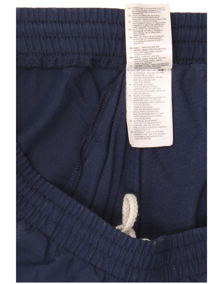 Adidas Mens Tracksuit Trousers Joggers Large  Navy Blue Polyester