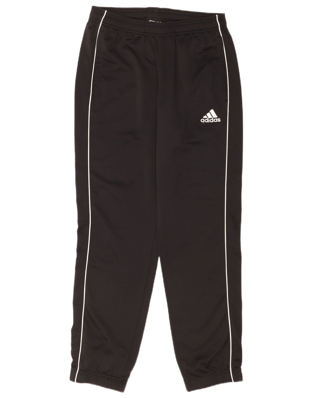 Adidas Mens Tracksuit Trousers Joggers Medium Black Polyester