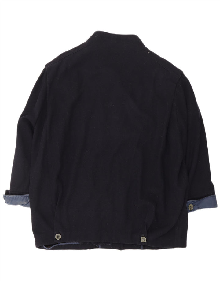 OURAGAN Womens Oversized Windbreaker Jacket UK 18 XL Navy Blue