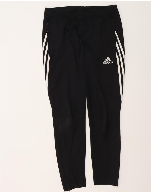 Adidas Mens Climalite Tracksuit Trousers Medium  Black Polyester