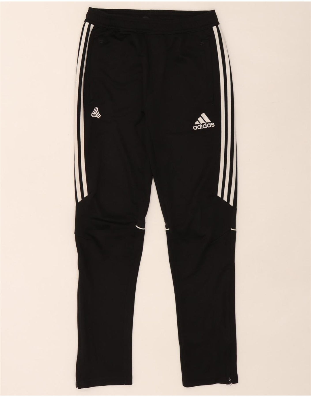 Adidas Boys Climacool Tracksuit Trousers 13-14 Years Black Polyester
