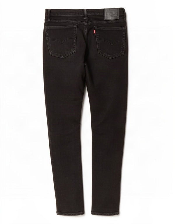 Levi's Mens 519 Hi-Ball Skinny Jeans W34 L32 Black Cotton