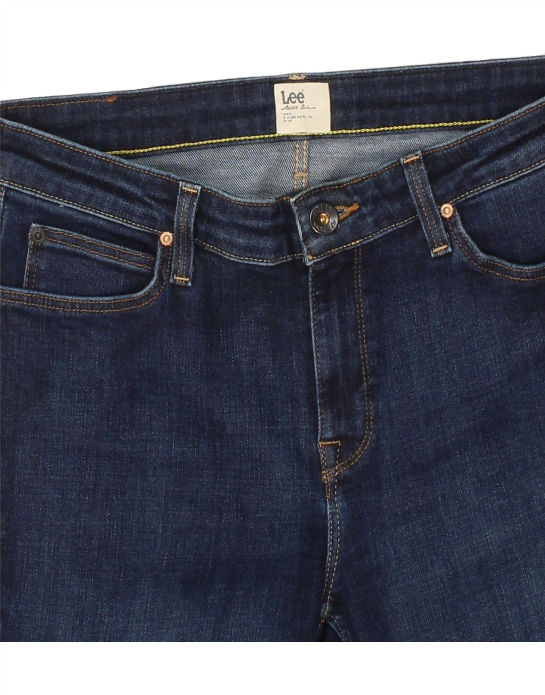 LEE Womens Skinny Jeans W30 L27 Navy Blue Vintage Lee and Second-Hand Lee from Messina Hembry 