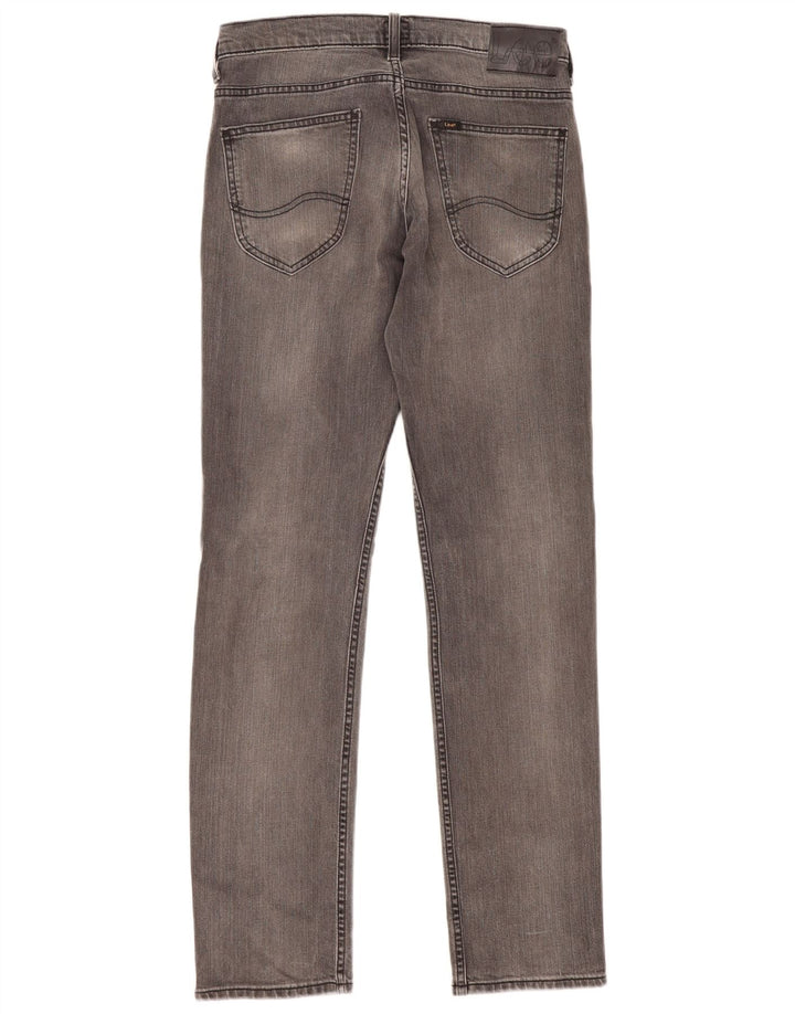 Lee Womens Powell Slim Jeans W30 L32 Grey Cotton