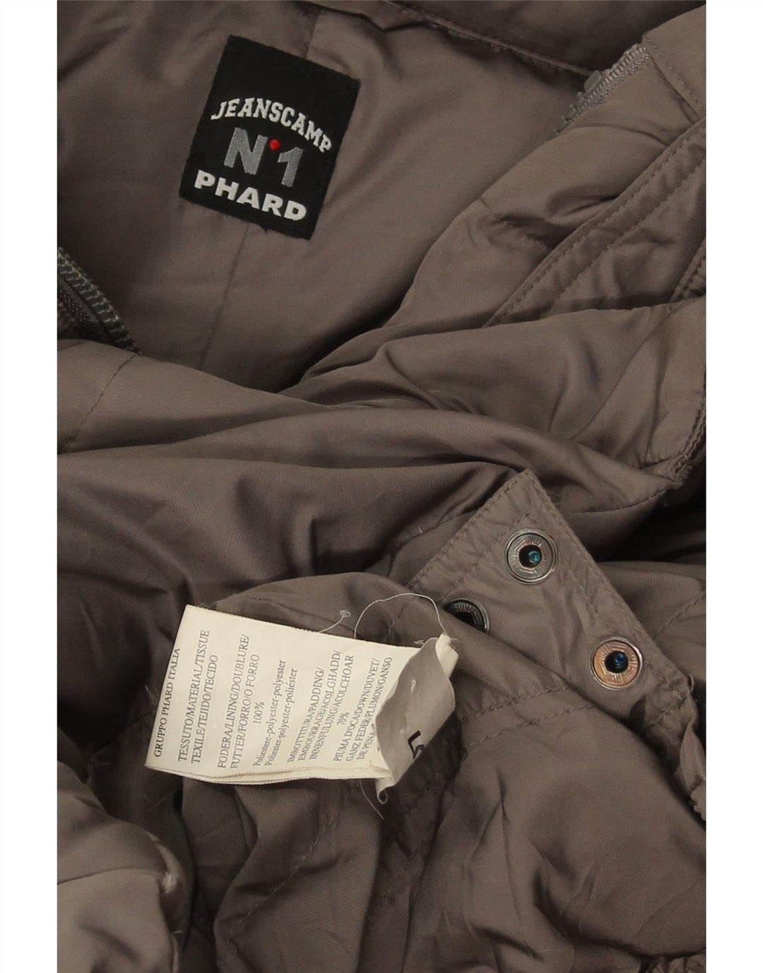 Phard Womens Padded Coat UK 14 Medium Grey Polyester