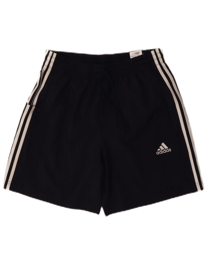 Adidas Mens Sport Shorts Medium  Navy Blue Polyester