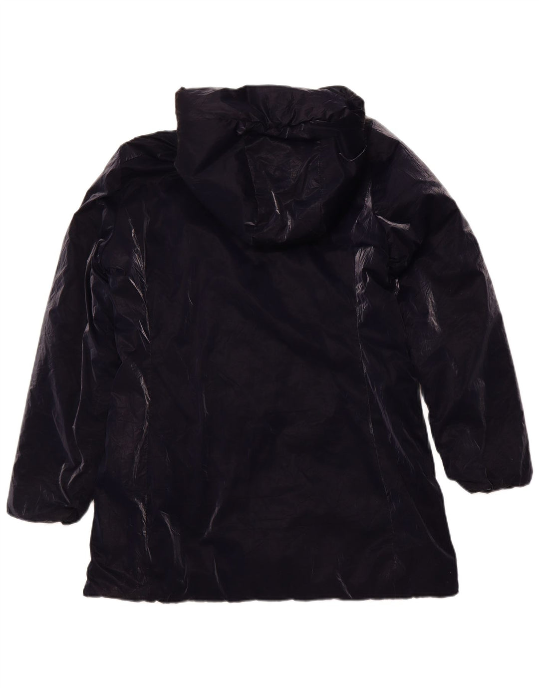 INVICTA Womens Hooded Padded Jacket UK 16 Large Navy Blue Polyamide