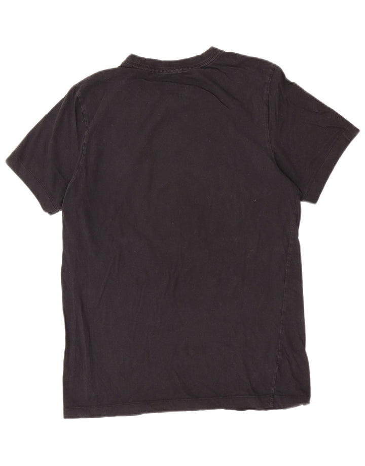 Nike Mens Graphic T-Shirt Top Small Black Cotton
