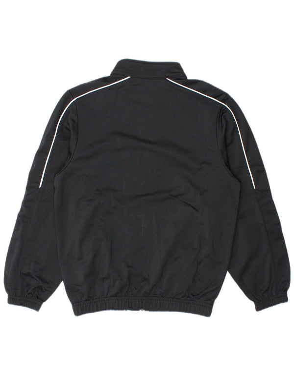 Nike Boys Juventus Tracksuit Top Jacket 10-11 Years Medium Black Polyester