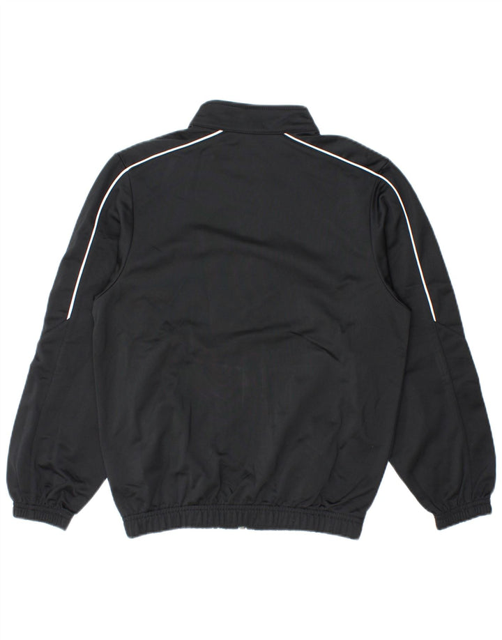 Nike Boys Juventus Tracksuit Top Jacket 10-11 Years Medium Black Polyester