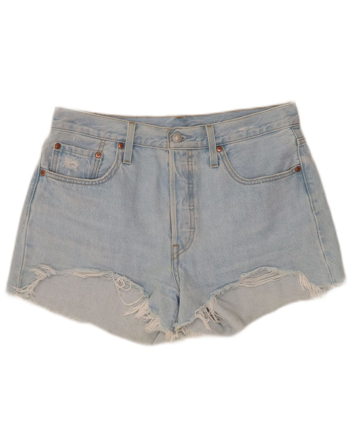 Levi's Womens 501 Denim Shorts Medium W30 Blue