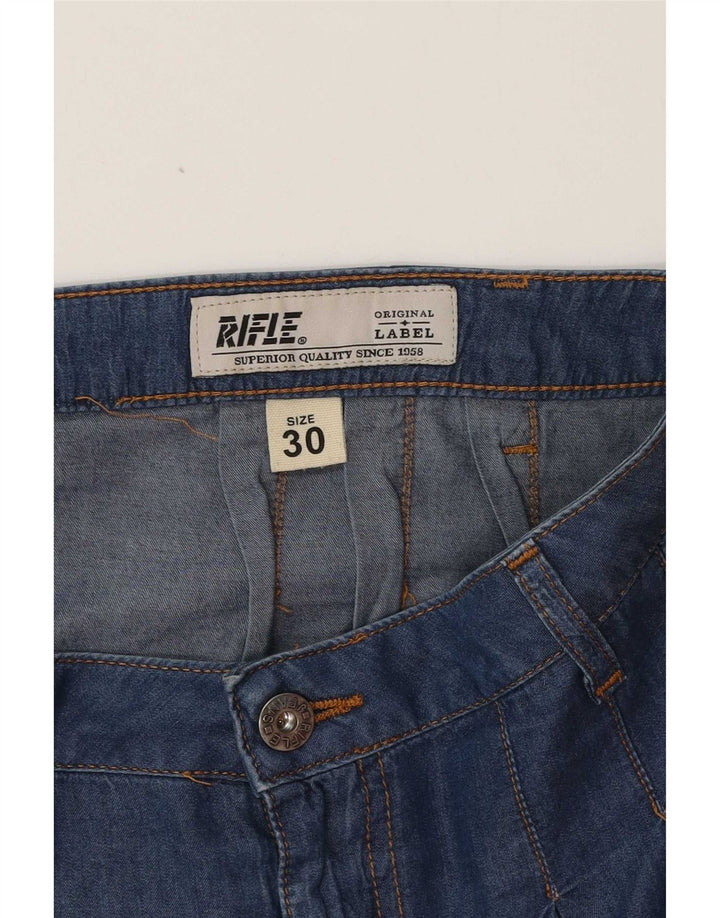 Rifle Womens Denim Skirt W30 Medium Blue