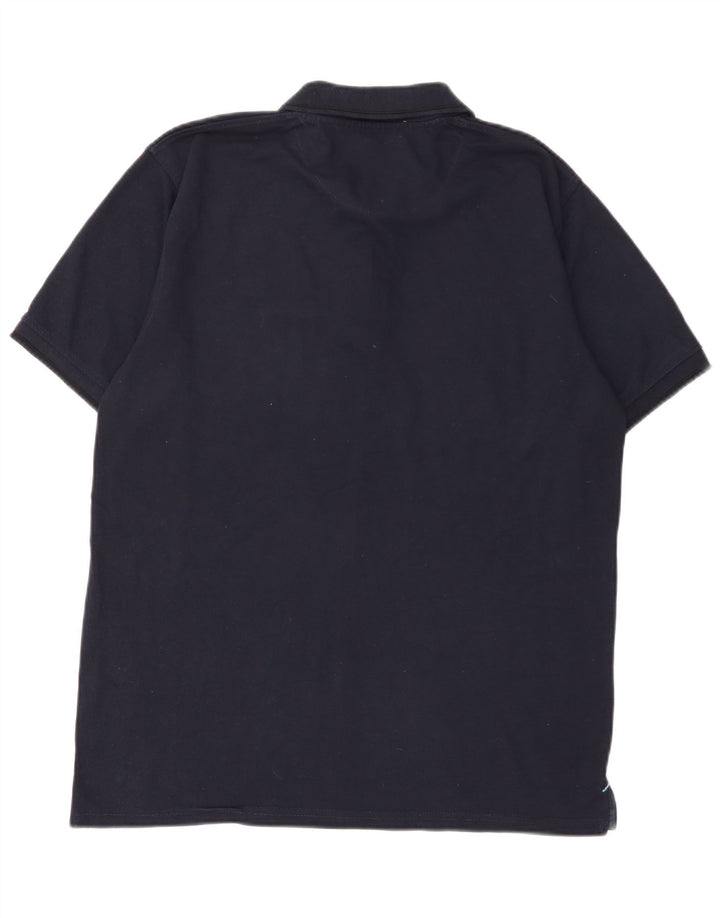 Dockers Mens Polo Shirt Large Navy Blue