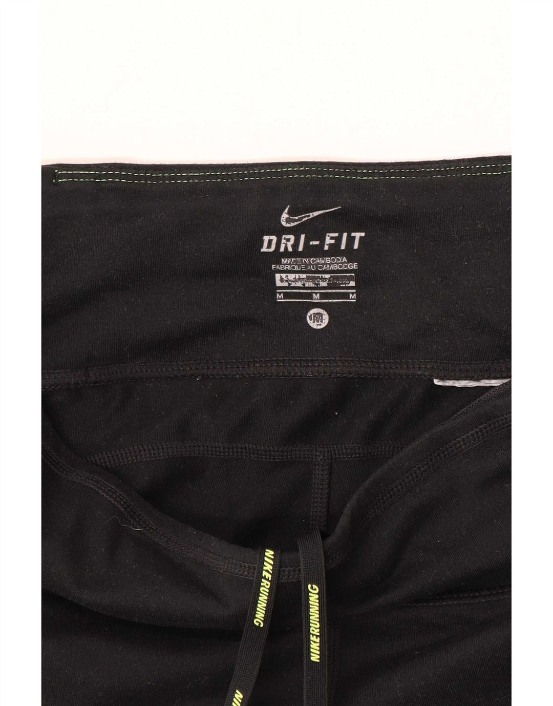 Nike Womens Dri Fit Capri Leggings UK 14 Medium Black