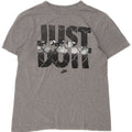Nike Mens Regular Fit Graphic T-Shirt Top Small Grey Cotton