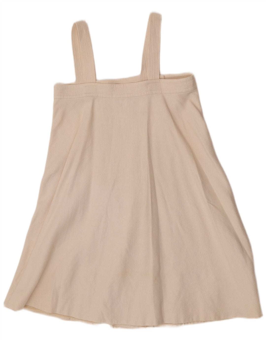 Chloe Womens Pinafore Dress IT 38 XS Off White Cotton