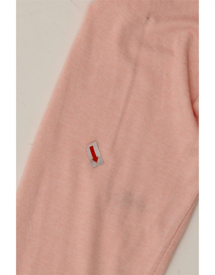 NIKE Womens Dri Fit Top Long Sleeve UK 14 Medium Pink Polyester Vintage Nike and Second-Hand Nike from Messina Hembry 