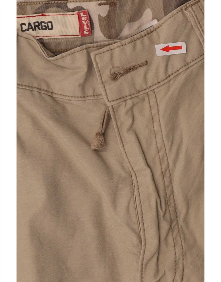 Levi's Mens Cargo Shorts Medium W32 Khaki Cotton