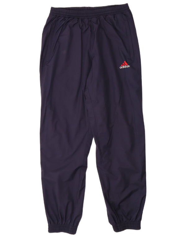 ADIDAS Mens Tracksuit Trousers Joggers UK 38/40 Medium  Navy Blue