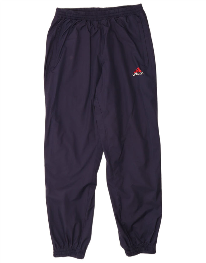 ADIDAS Mens Tracksuit Trousers Joggers UK 38/40 Medium  Navy Blue