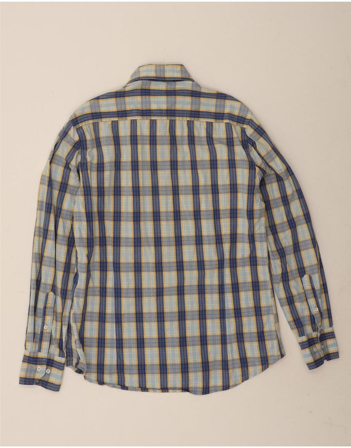 Kappa Mens Shirt XL Blue Check Cotton