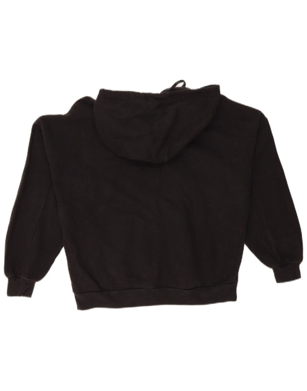 Levi's Womens Graphic Oversized Hoodie Jumper UK 6 XS Black