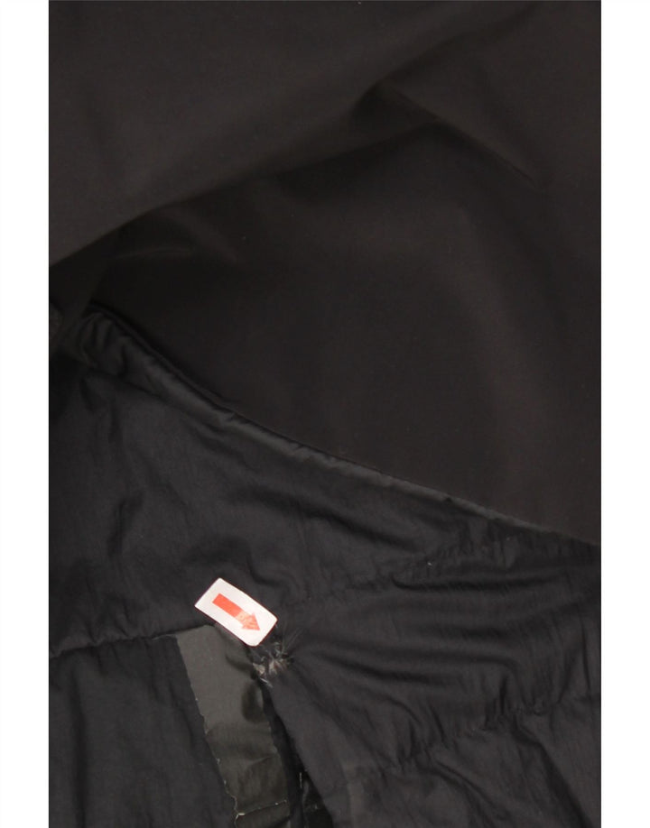 Adidas Mens Hooded Padded Coat UK 38 Medium Black Nylon