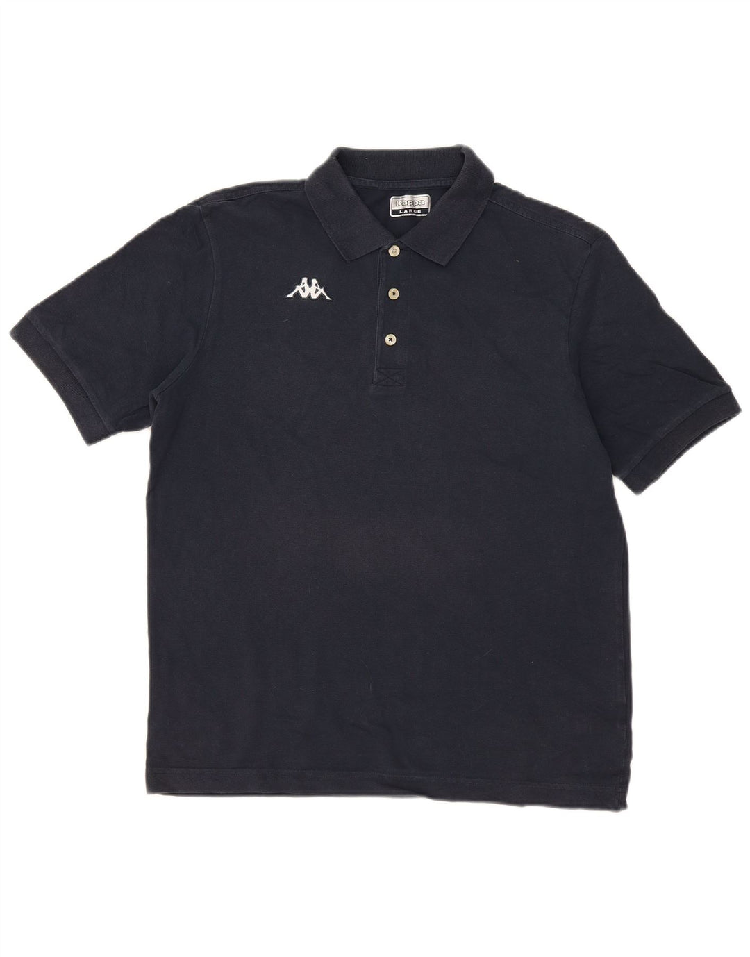 Kappa Mens Polo Shirt Large Navy Blue
