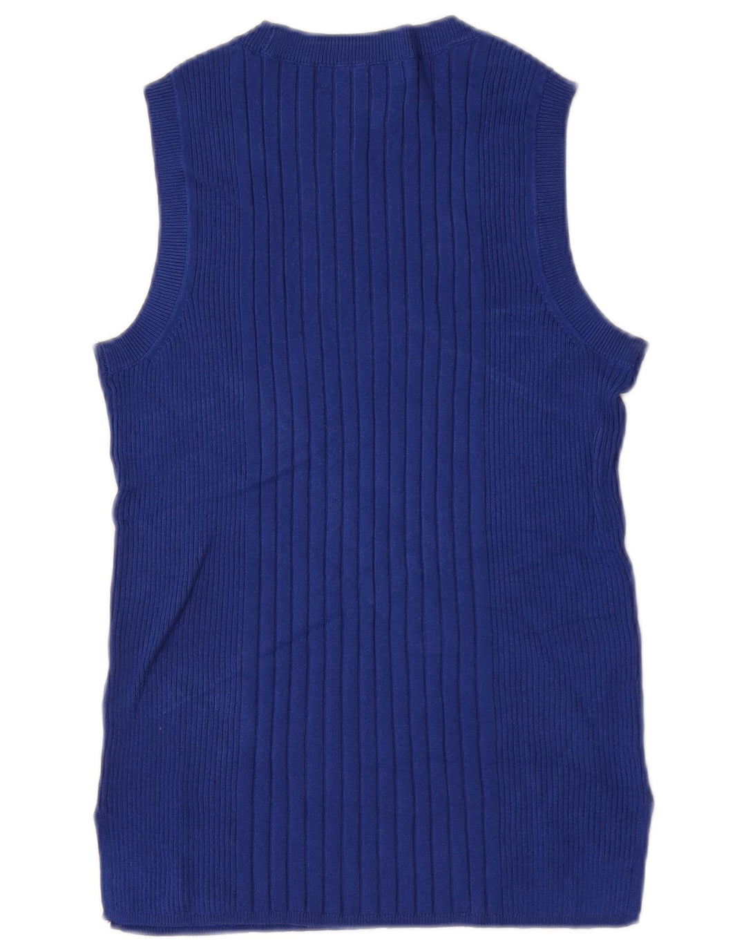 Marks & Spencer Womens Vest Top UK 12 Medium Blue Viscose