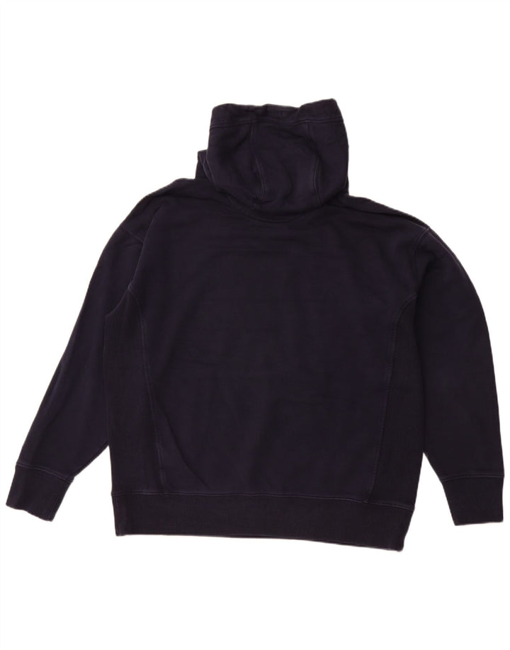 GANT Mens Relaxed Fit Hoodie Jumper XL Navy Blue Cotton