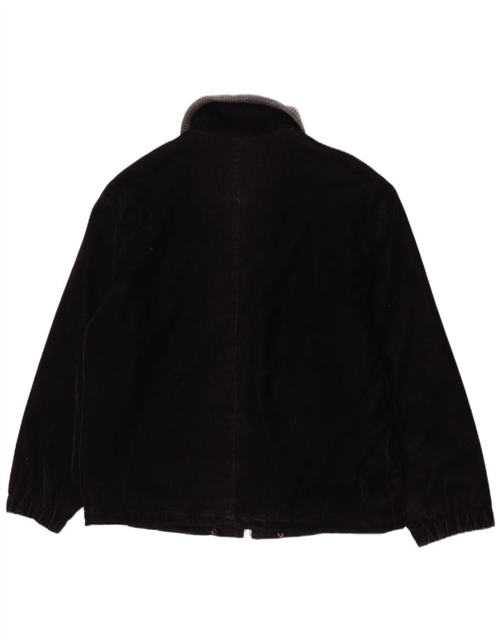 Foxhound Mens Corduroy Jacket UK 38 Medium Black