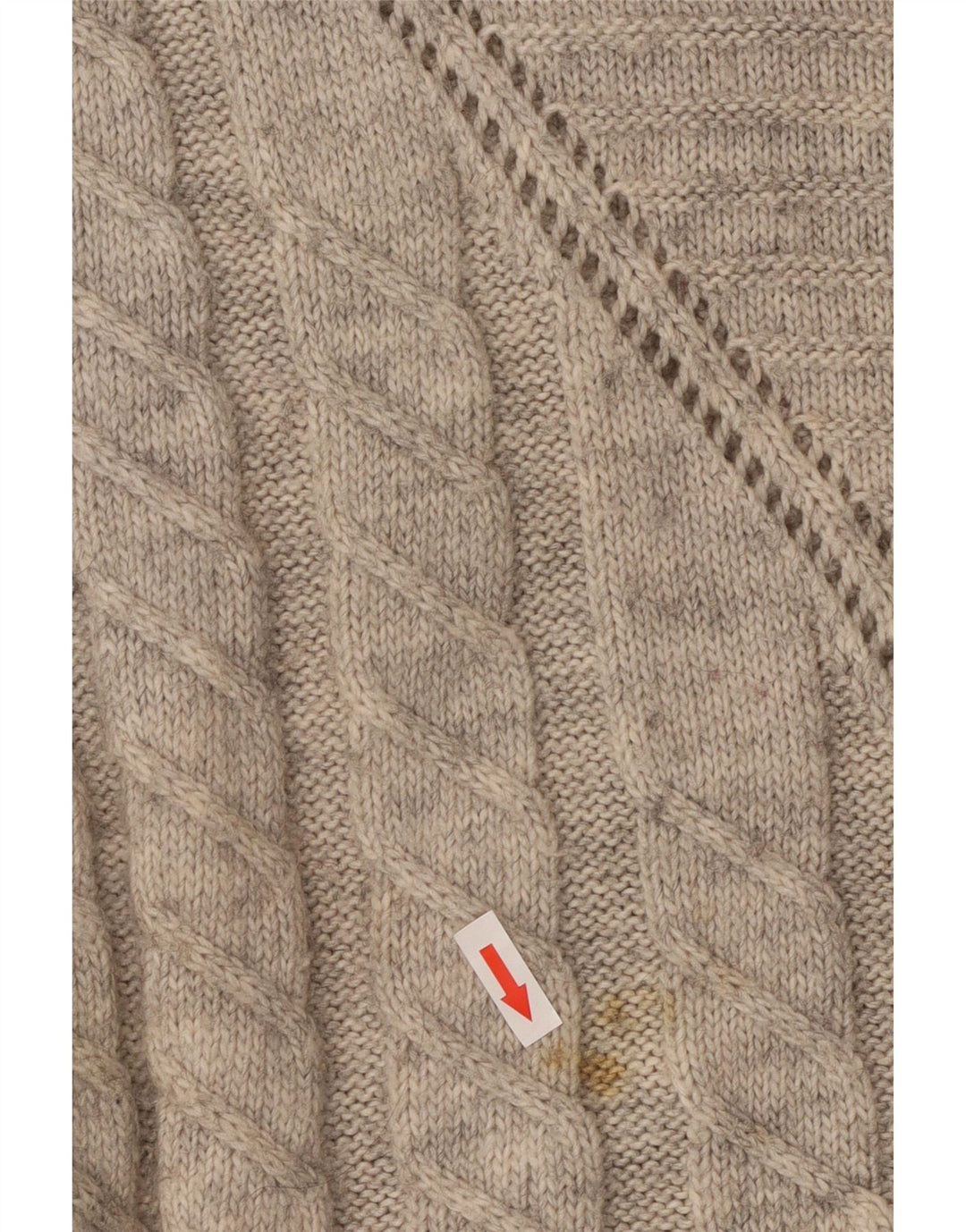 Superdry Womens 3/4 Sleeve Roll Neck Jumper Sweater UK 16 Large Grey