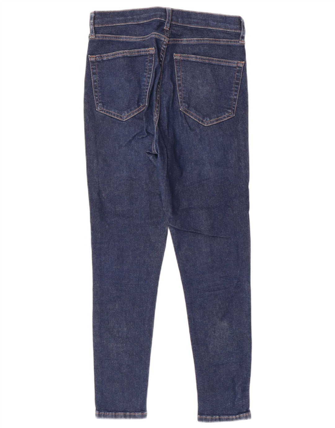 Topshop Womens Jamie Skinny Jeans W28 L25 Navy Blue Polyester