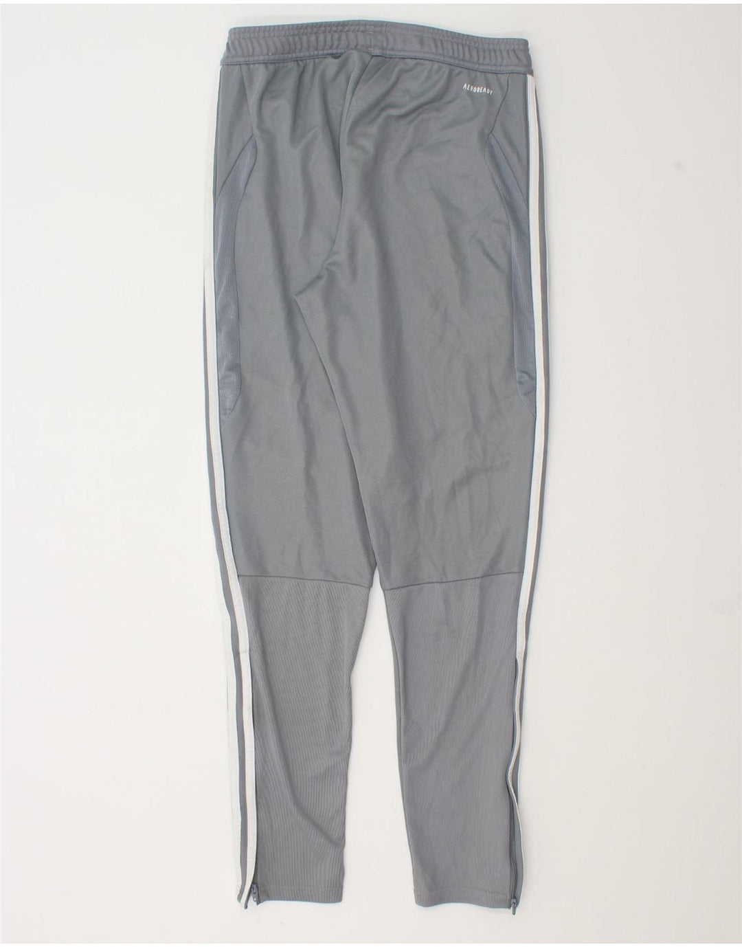 Adidas Mens Tracksuit Trousers Small  Grey Polyester