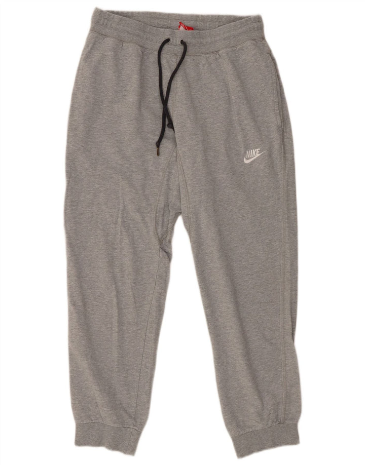 Nike Boys Tracksuit Trousers Joggers 13-14 Years Large Grey Cotton