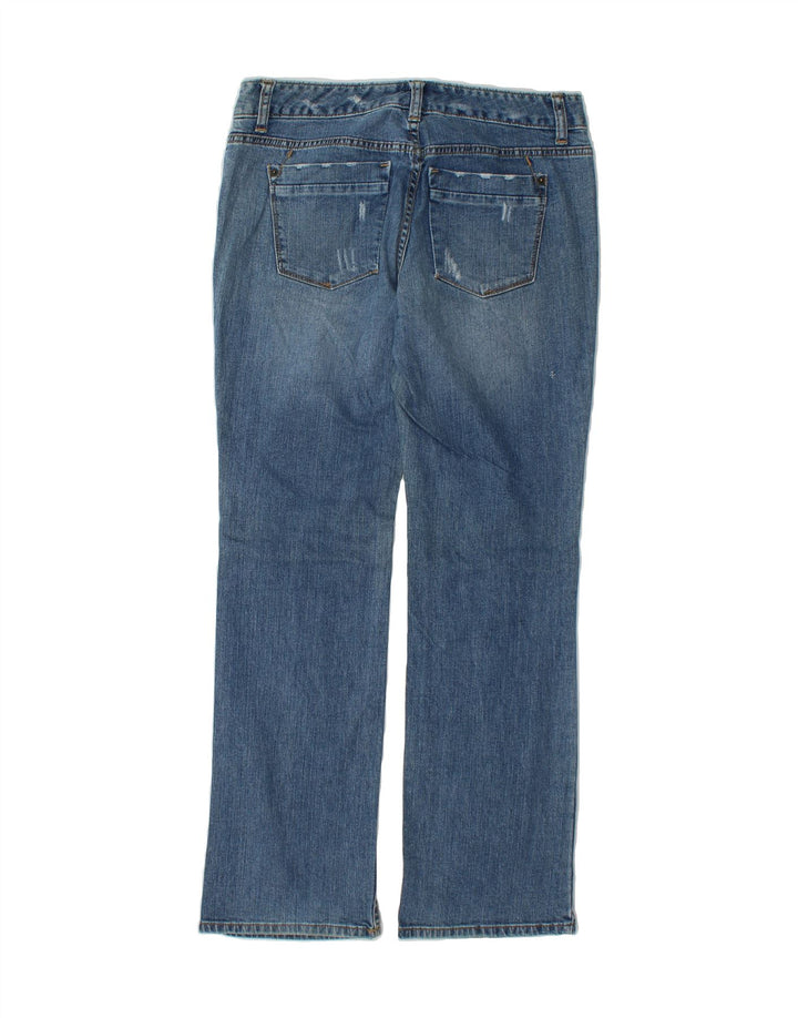 MOSSIMO Womens Curvy Fit Bootcut Jeans US 6 Medium W32 L30 Blue Cotton Vintage Mossimo and Second-Hand Mossimo from Messina Hembry 