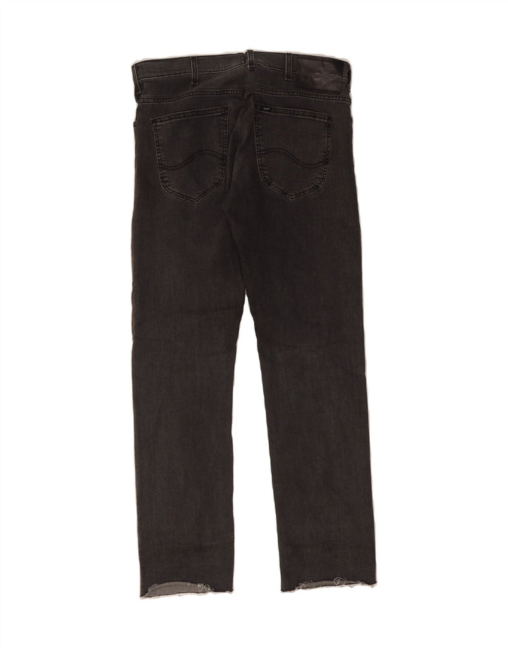 LEE Mens Power Straight Jeans W36 L31 Grey Cotton Vintage Lee and Second-Hand Lee from Messina Hembry 