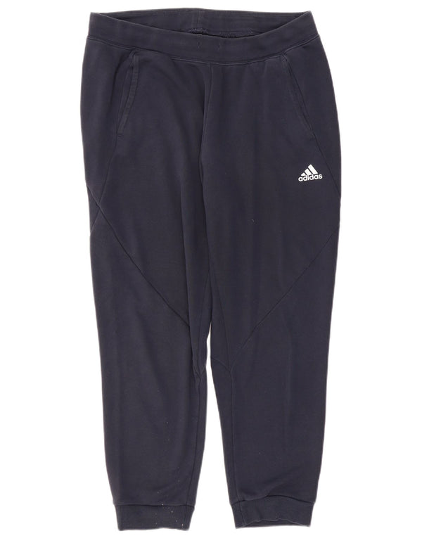 Adidas Womens Tracksuit Trousers Joggers UK 16/18 Large  Navy Blue