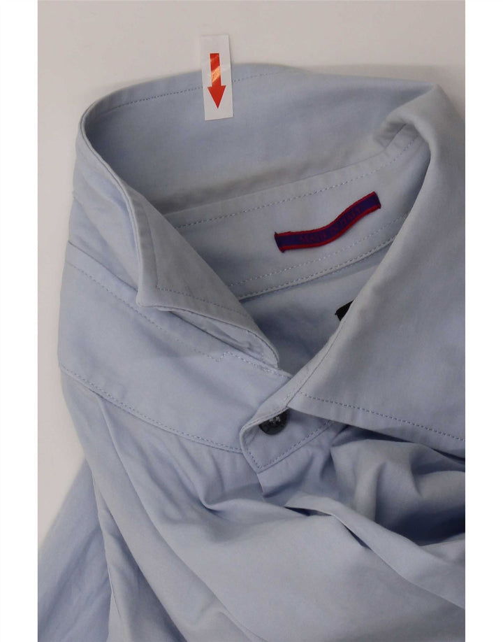 Paul Smith Mens Shirt Size 38 15 Medium Blue Cotton