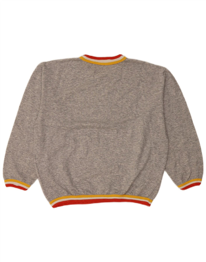Blooming Womens Sweatshirt Jumper UK 14 Medium Grey