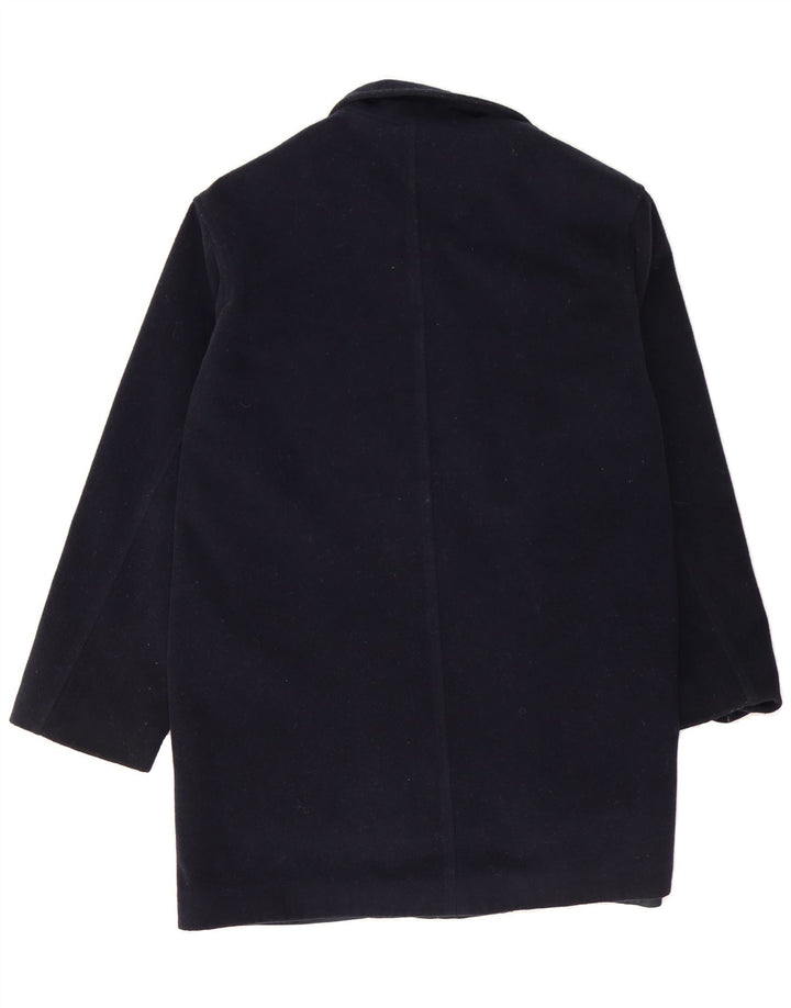 DAMO DONNA Womens Oversized Overcoat UK 10 Small Orange Wool Vintage Damo Donna and Second-Hand Damo Donna from Messina Hembry 