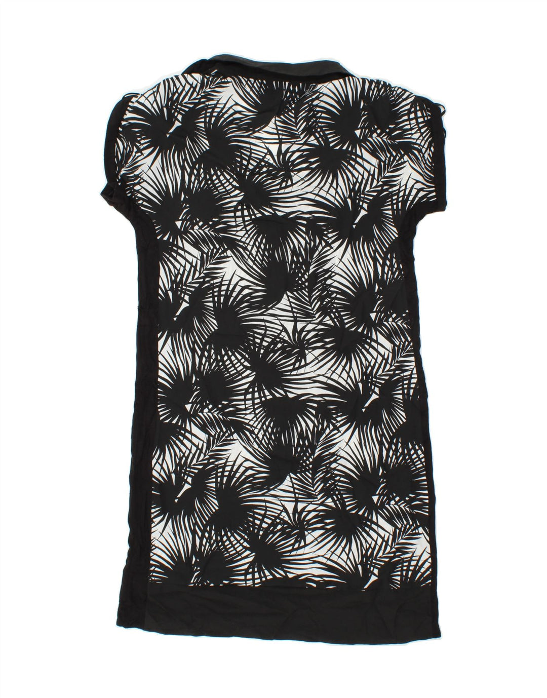 OASIS Womens Shift Dress UK 6 XS Black Floral Polyester Vintage Oasis and Second-Hand Oasis from Messina Hembry 