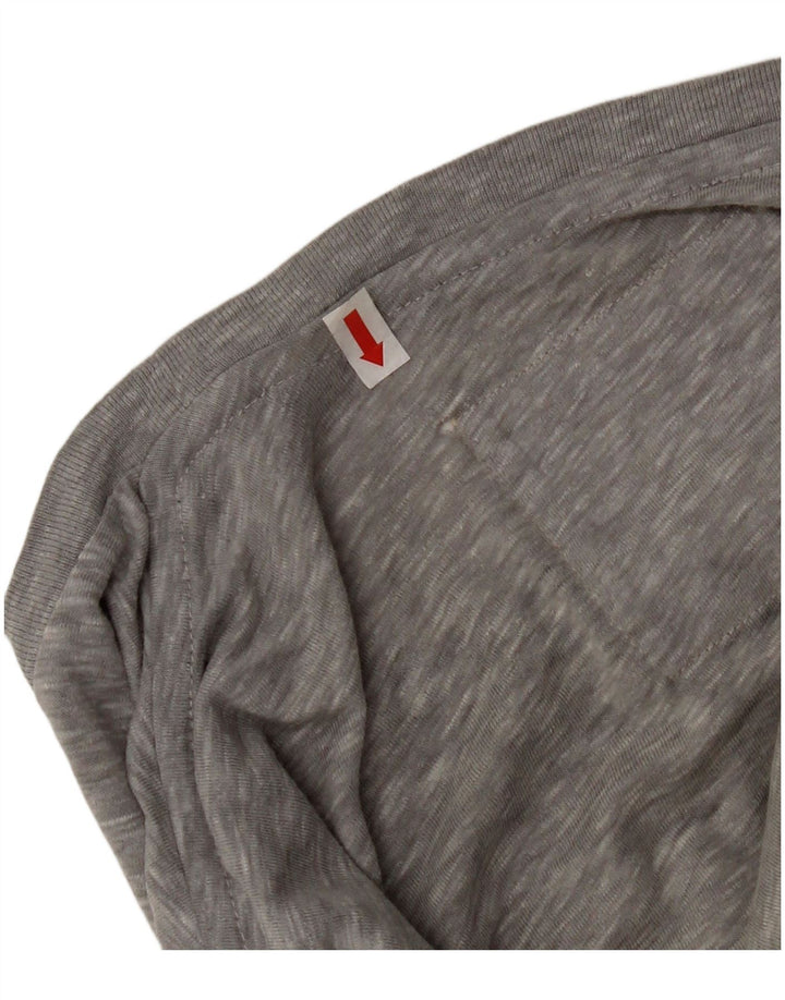 Jack Wills Mens T-Shirt Top Small Grey Flecked Cotton