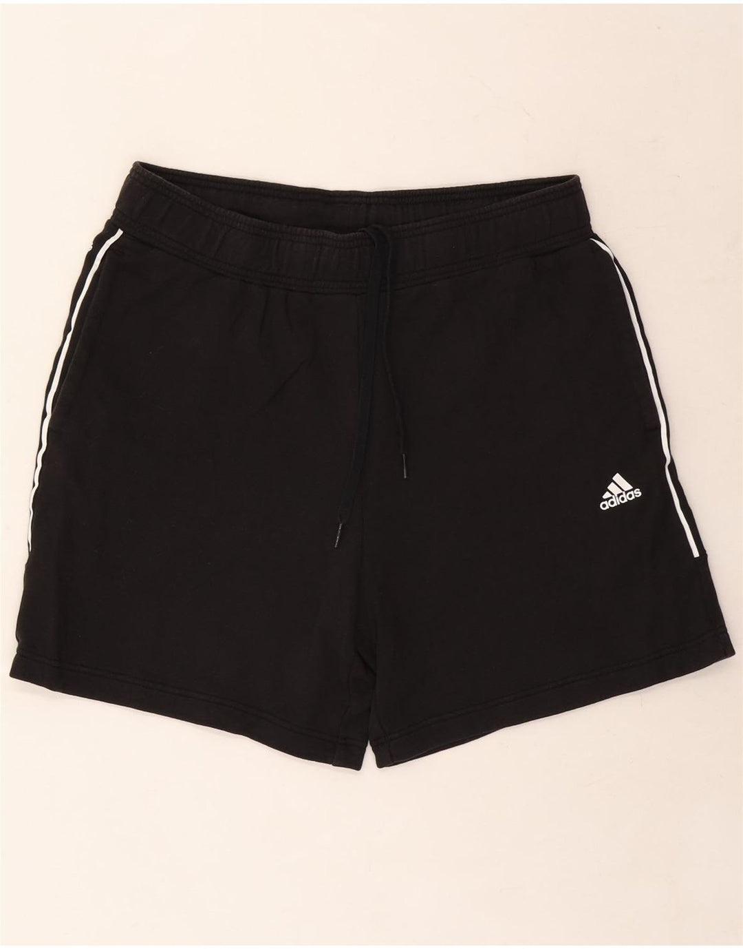 ADIDAS Mens Graphic Sport Shorts XL Black Cotton