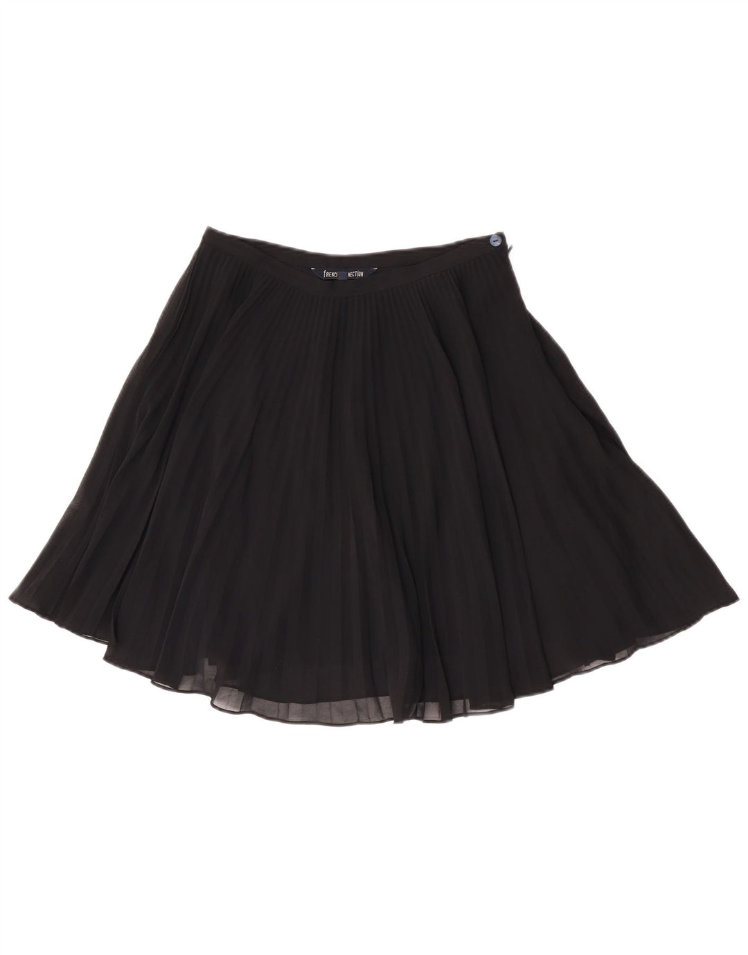 French Connection Womens Mini A-Line Skirt UK 12 Medium W26 Black
