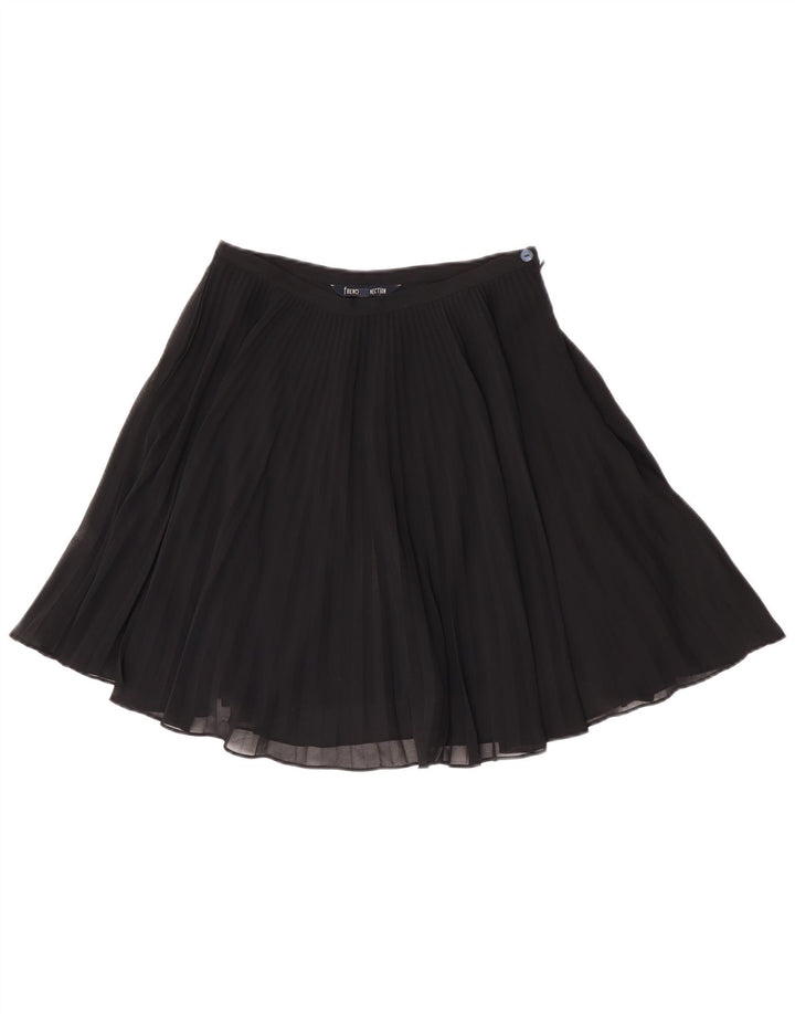 French Connection Womens Mini A-Line Skirt UK 12 Medium W26 Black